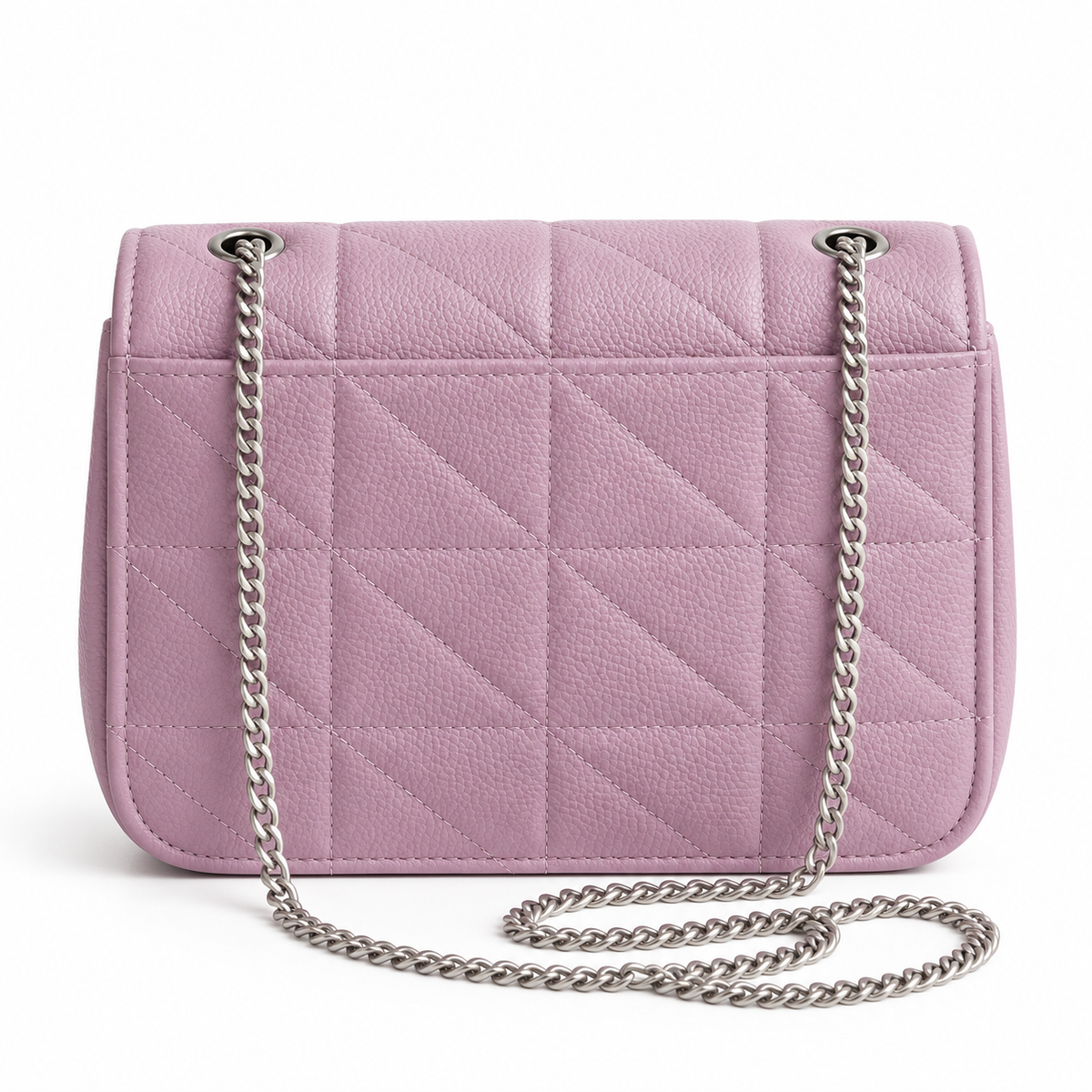 SERAPHINA — BLUSH QUILTED CHAIN BAG