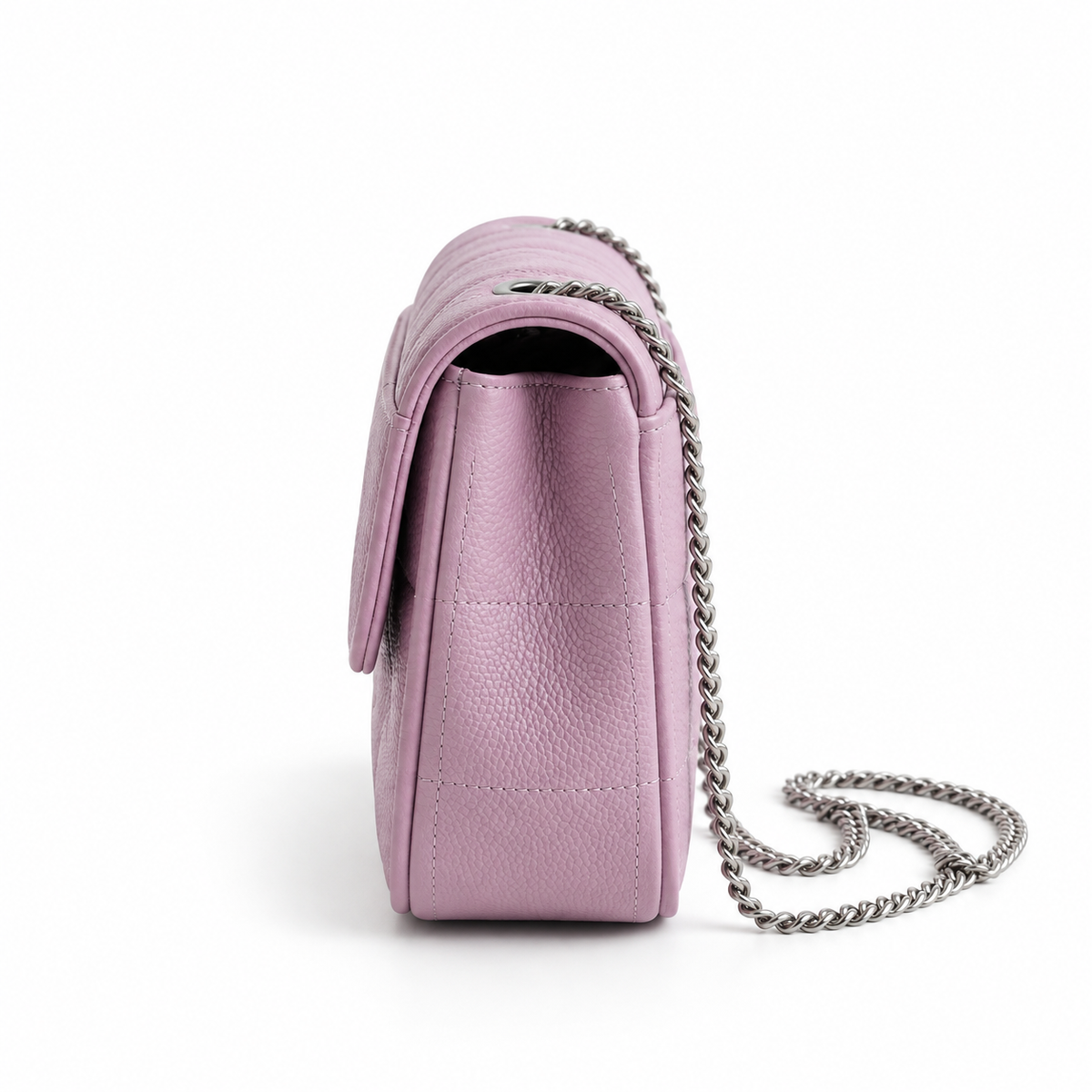 SERAPHINA — BLUSH QUILTED CHAIN BAG