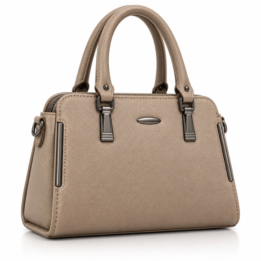AVELINE — TAUPE STRUCTURED HANDBAG