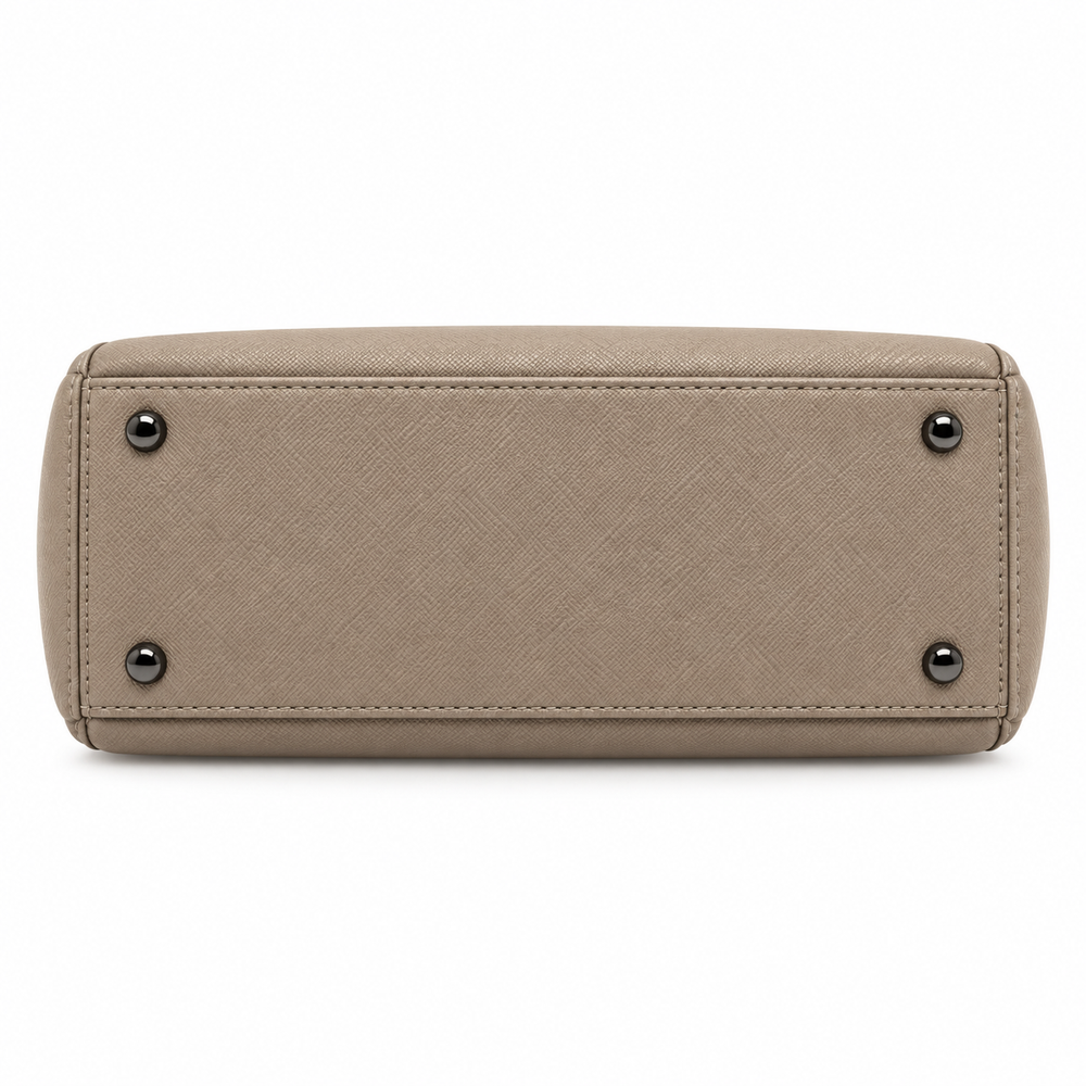 AVELINE — TAUPE STRUCTURED HANDBAG