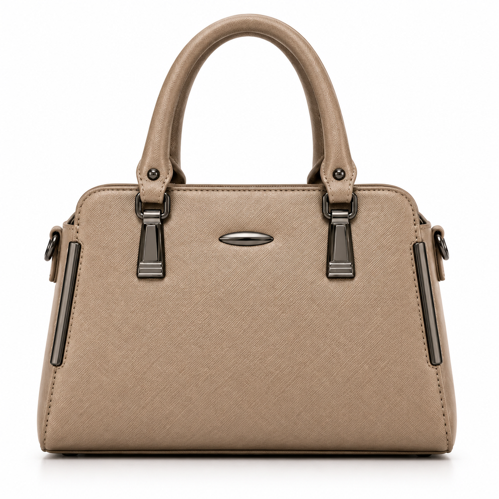 AVELINE — TAUPE STRUCTURED HANDBAG