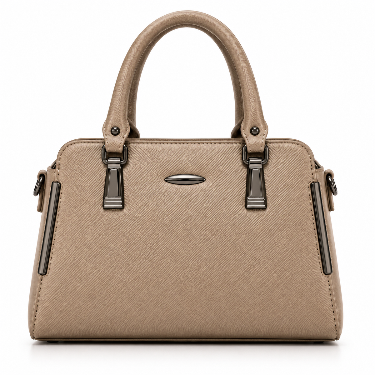 AVELINE — TAUPE STRUCTURED HANDBAG