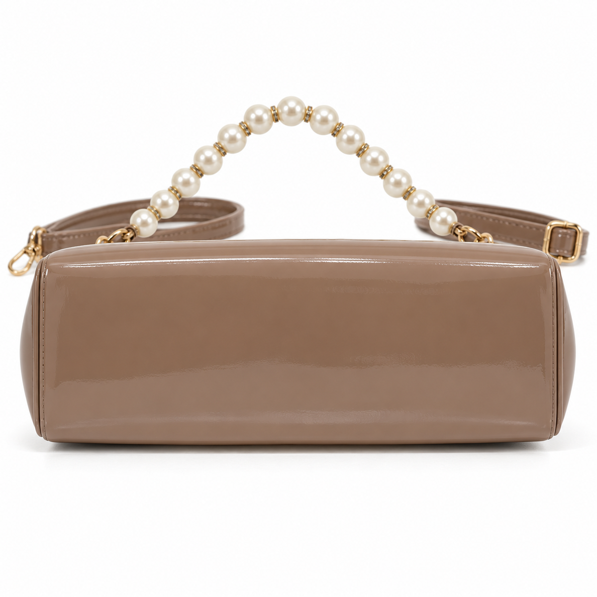 CALISTA — MOCHA PEARL HAND BAG