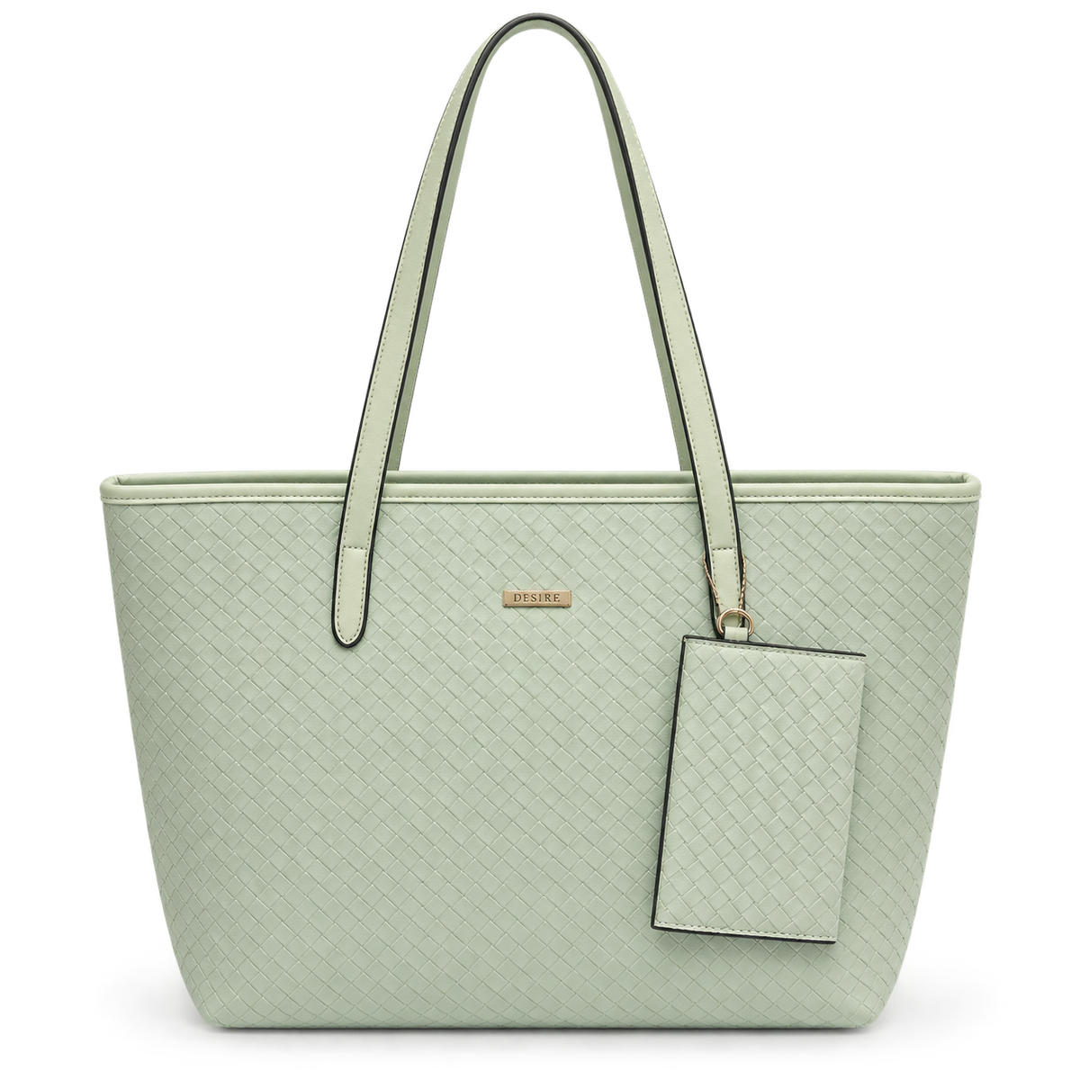 AVELINE — SAGE TEXTURED EVERYDAY TOTE