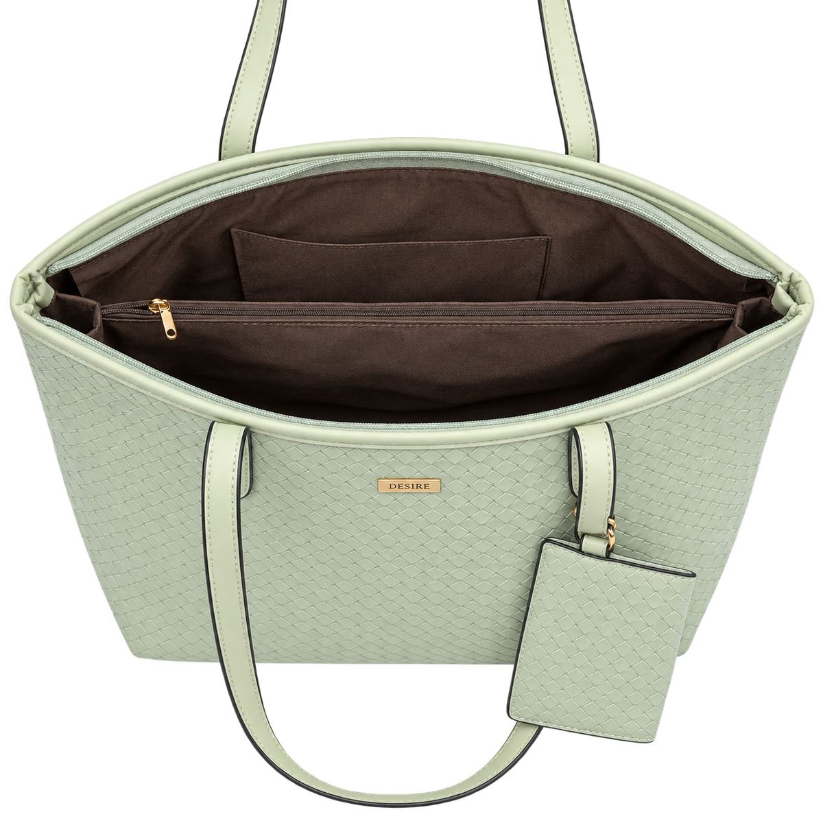 AVELINE — SAGE TEXTURED EVERYDAY TOTE