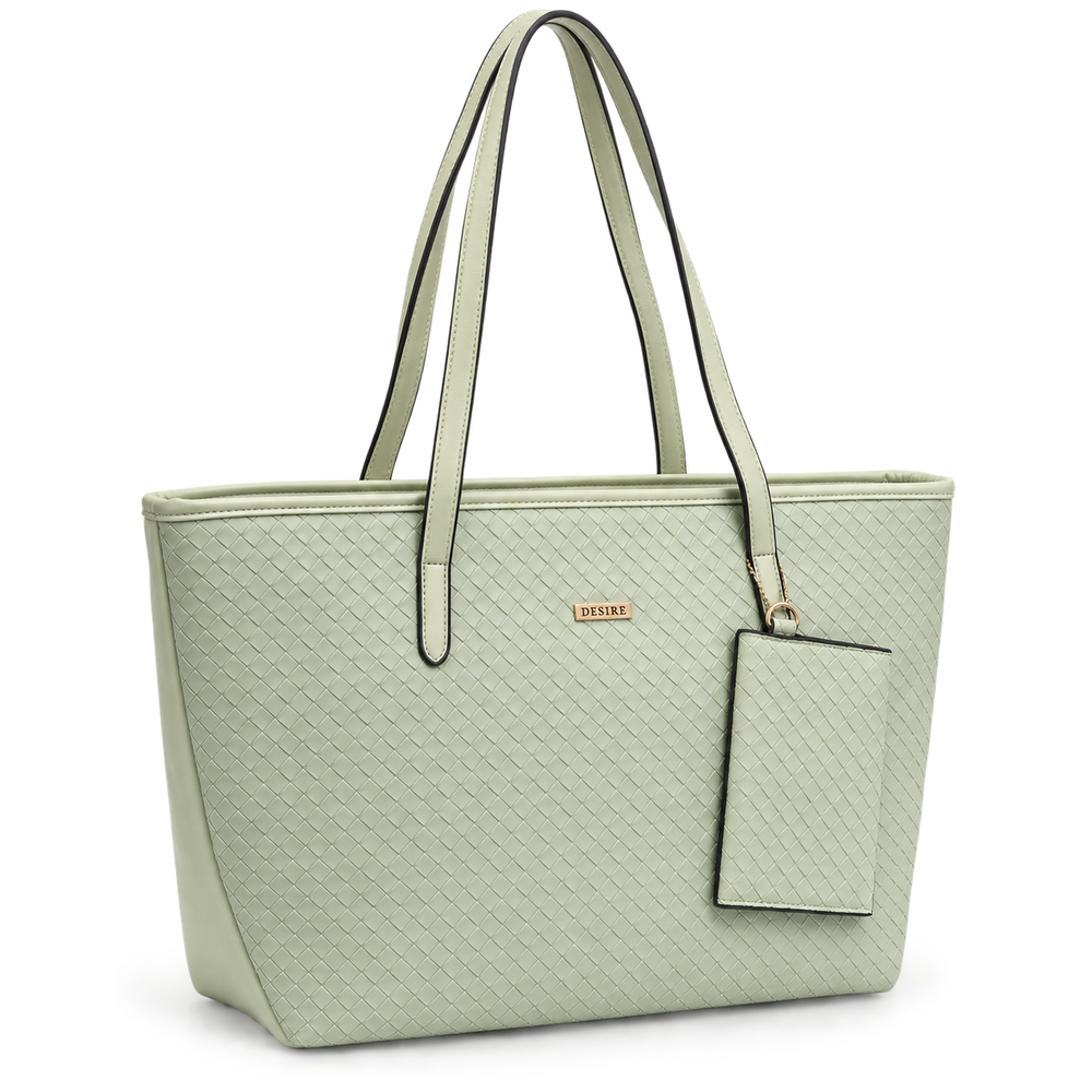 AVELINE — SAGE TEXTURED EVERYDAY TOTE