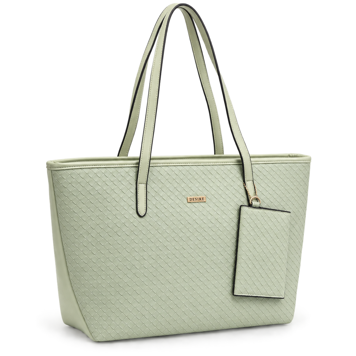 AVELINE — SAGE TEXTURED EVERYDAY TOTE