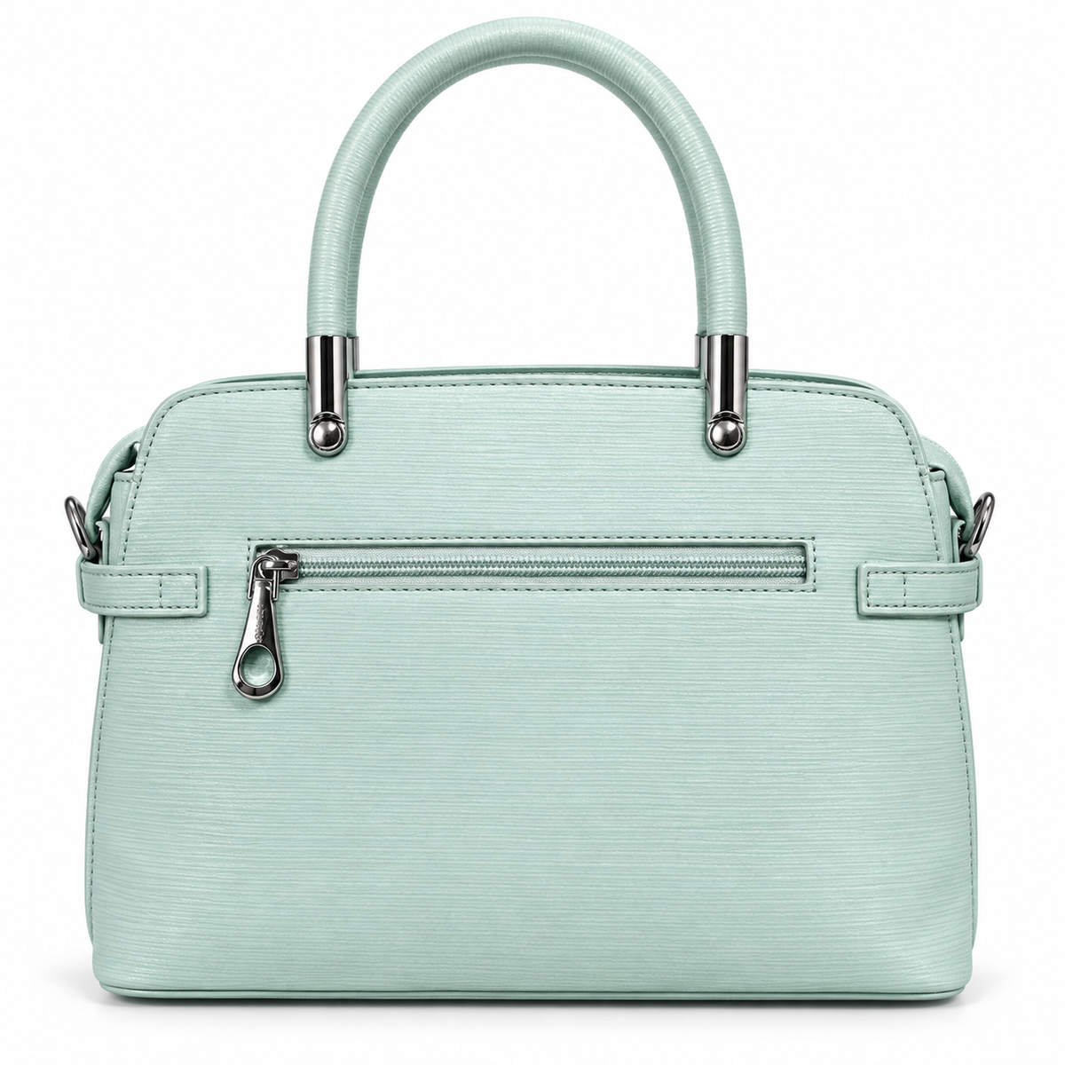 ELVIRA — MINT STRUCTURED SATCHEL BAG