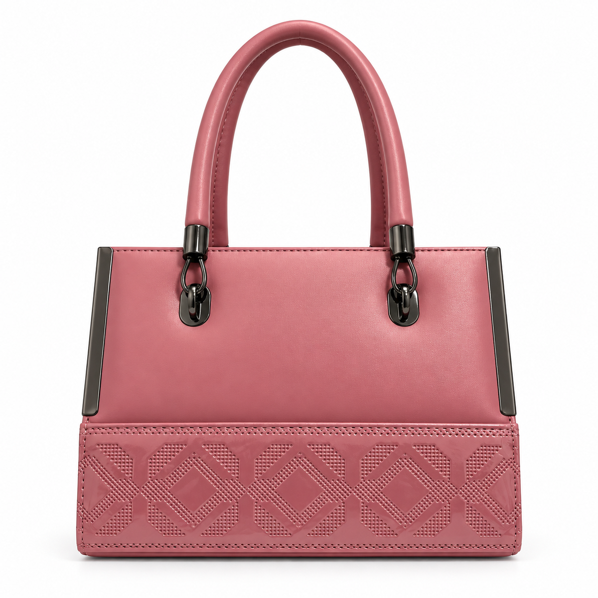 VALENTINA — ROSE STRUCTURED HANDBAG