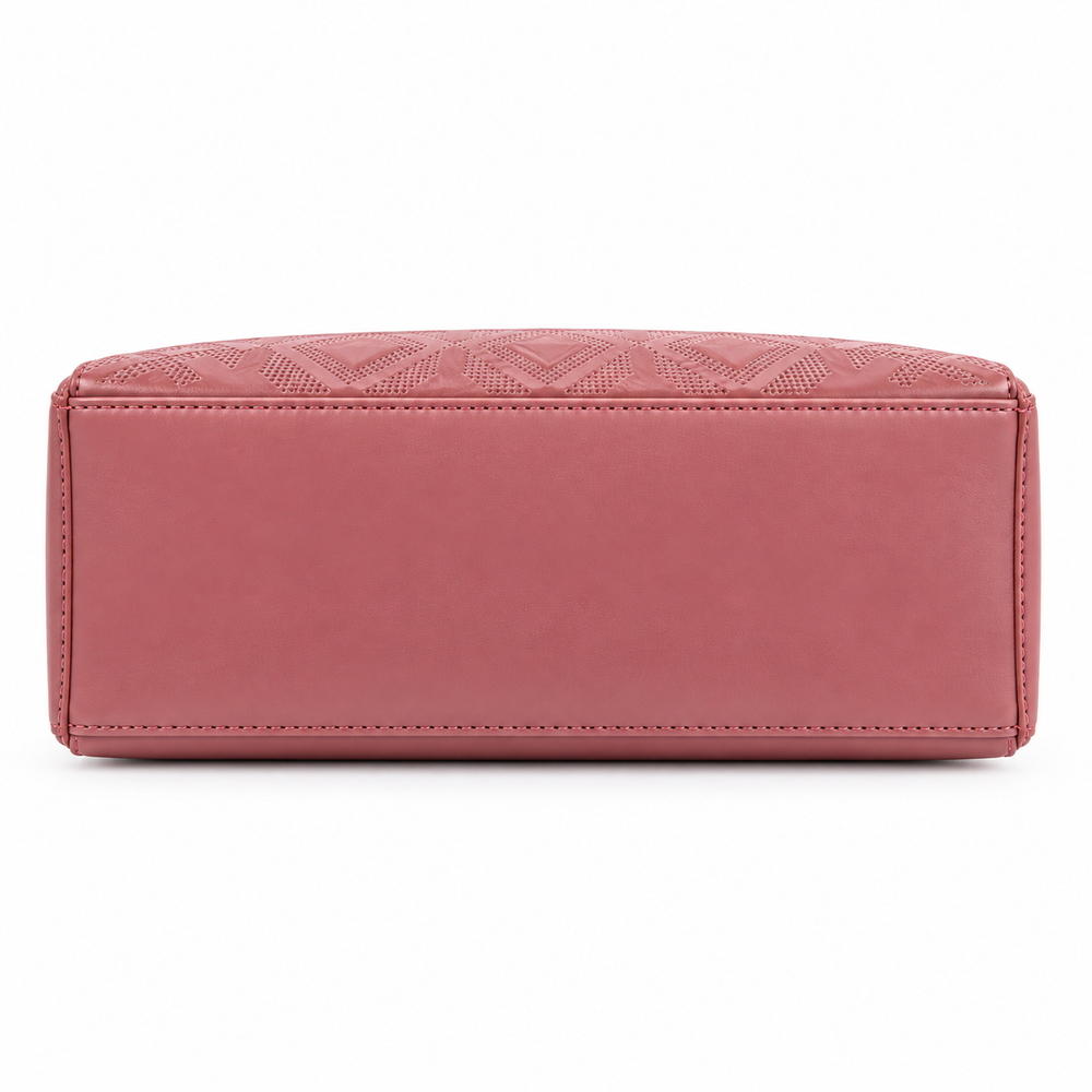VALENTINA — ROSE STRUCTURED HANDBAG