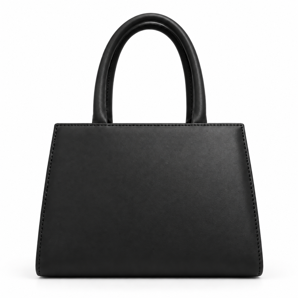 VELORA — NOIR GEOMETRIC TOTE BAG